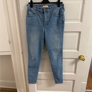 Madewell Light Blue Skinny Jeans